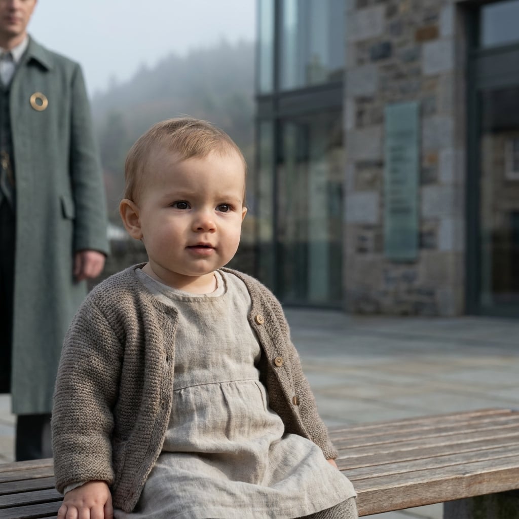 Portrait of Naomi Eshel, child