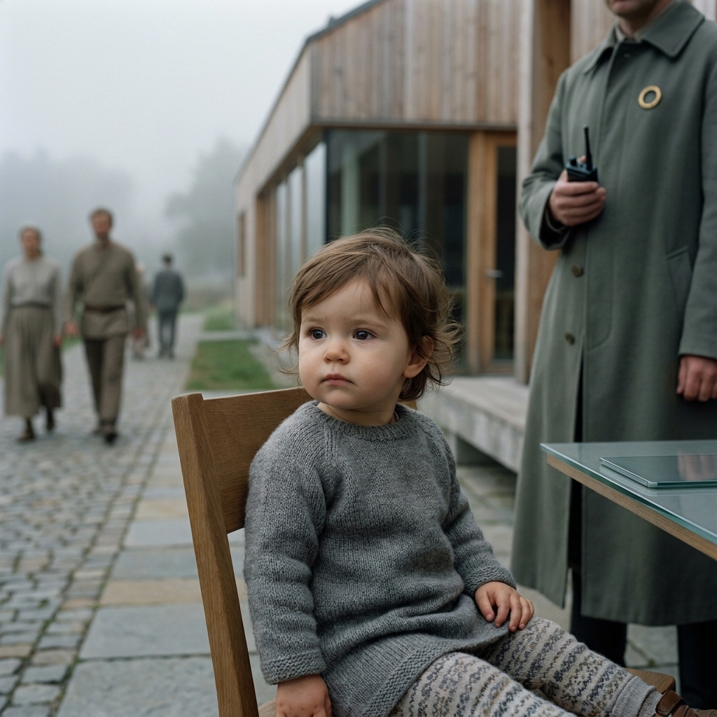 Portrait of Naomi Erez, child, about 0