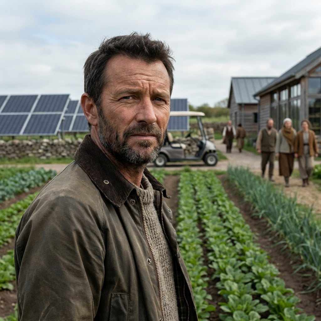 Portrait of Oren Gefen, farmer